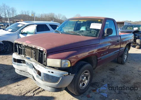 2000 Dodge Ram 1500 St from USA, damaged, VIN 1B7HC16Z7YS644696